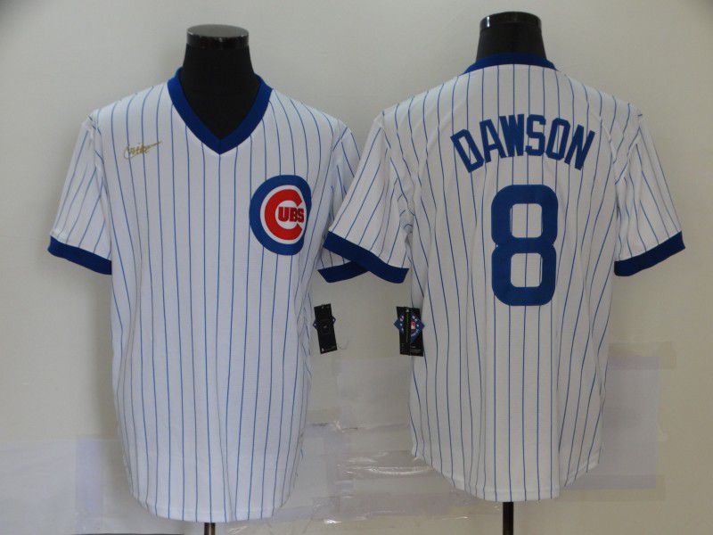 Men Chicago Cubs #8 Dawson White Game 2021 Nike MLB Jersey